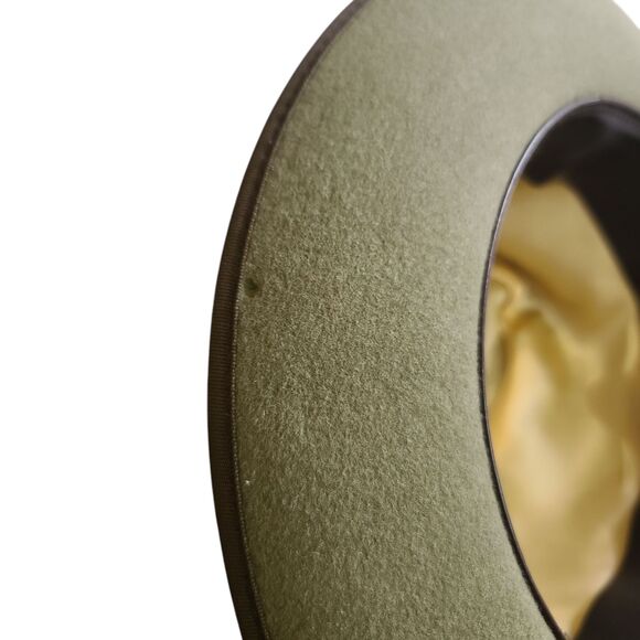 Vintage 40's Tonak Green Felt Hat Czech Republic 1799 - Picture 6 of 15